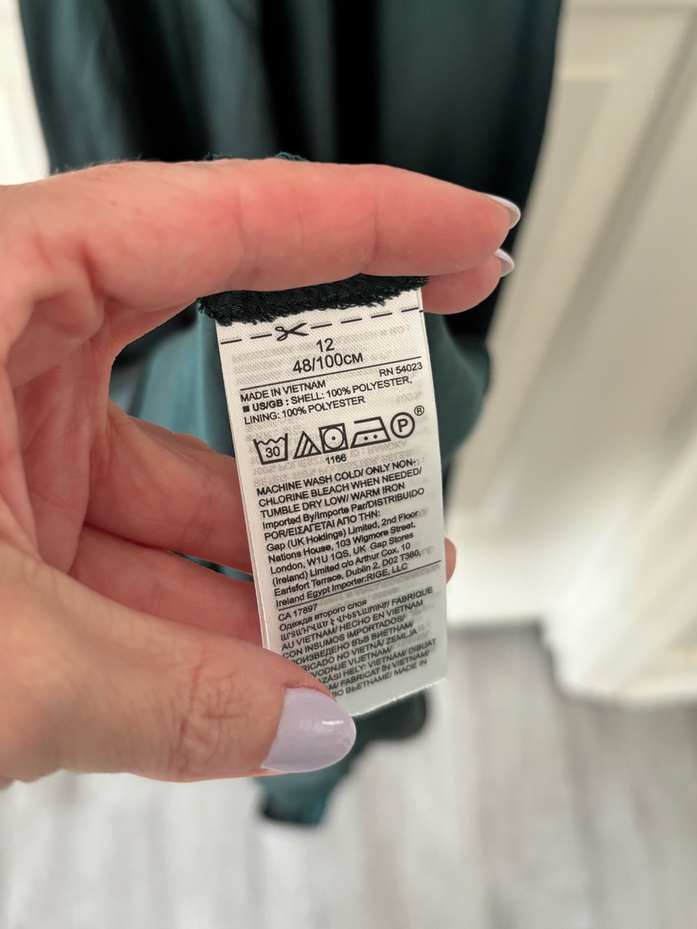 Banana Republic Emerald Green Slip Maxi Dress - Picture 8 of 8